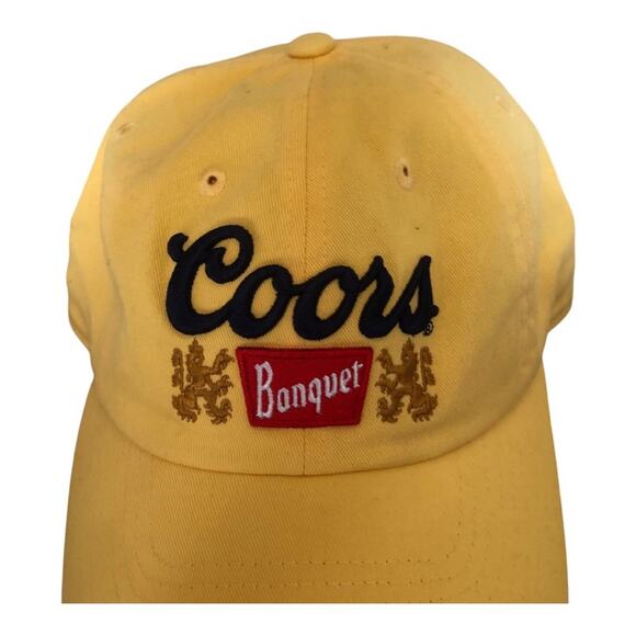 American Needle NWOT Coors Banquets Ballpark Baseball Trucker Cap Bleached Sun - Picture 3 of 10